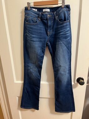 Vigoss Women's Deep Indigo Flare Jeans